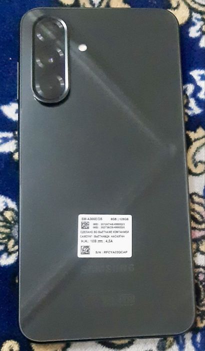 Samsung a36 yengi sotiladi 128 8 g balk karopkada