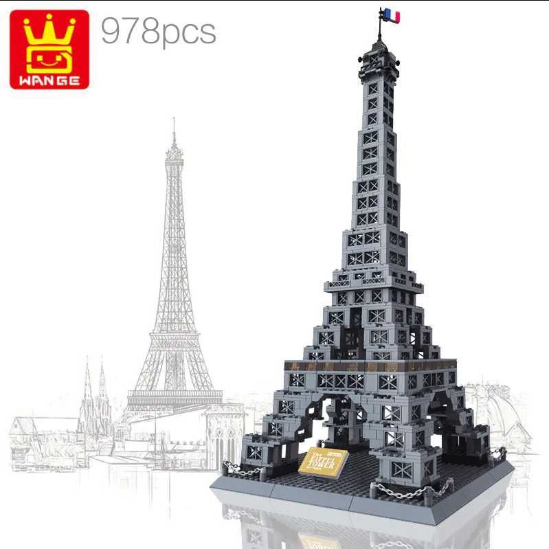 Lego  Эйфелева башня-5217 в Париже-67 см 978 детали Доставка бесплатно