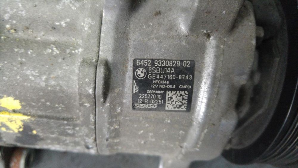 compresor clima ac 2.0 d n47d20c bmw seria 3 f30 2011-2018 64529330829-02 447160-8743