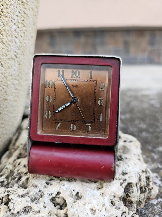 Ceas Jaeger-LeCoultre 2 Days 1930 Travel Clock de colectie defect