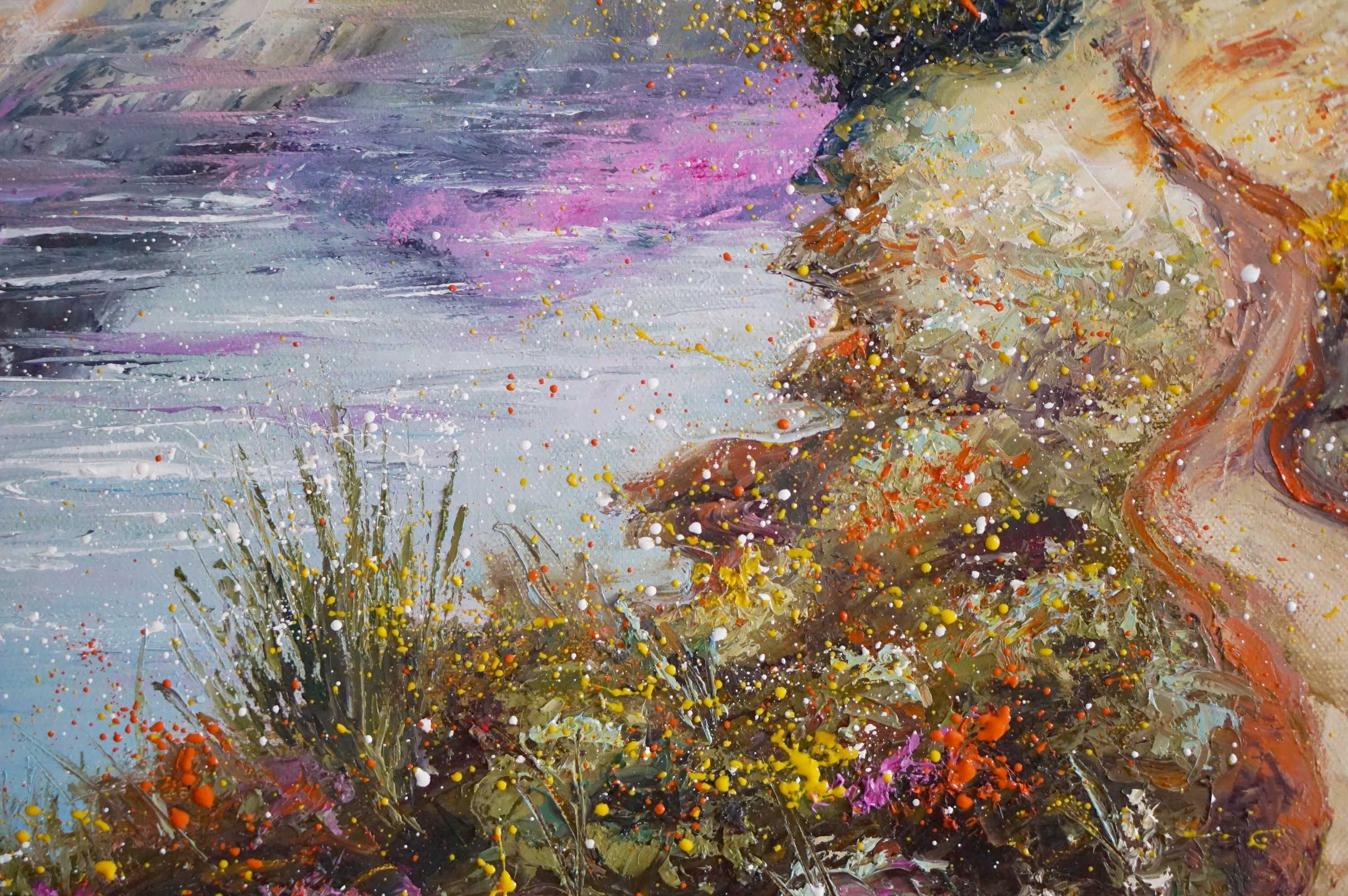 "Пирин" Картина 50х60см, Маслена живопис с шпакла