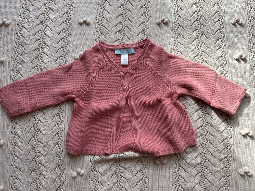 Bluza pulover cardigan - Mărimea 3 luni - Marca OBAIBI - Preț 30 lei