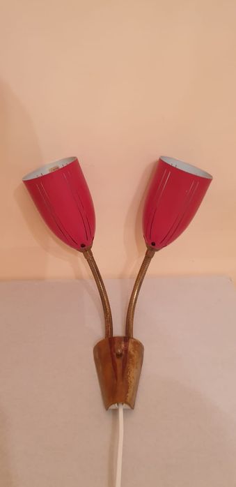 Accesoriu decorațiune lumina vintage colectie alama Suedia 1950