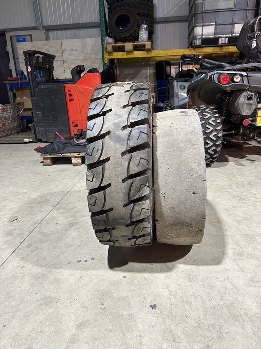 Montaj+Anvelope pline +cauciuc  stivuitor noi sau second hand