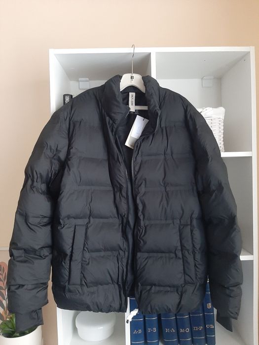 Ново черно мъжко яке размер М.