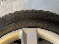 Continental зимни гуми 4-5 мм 4бр