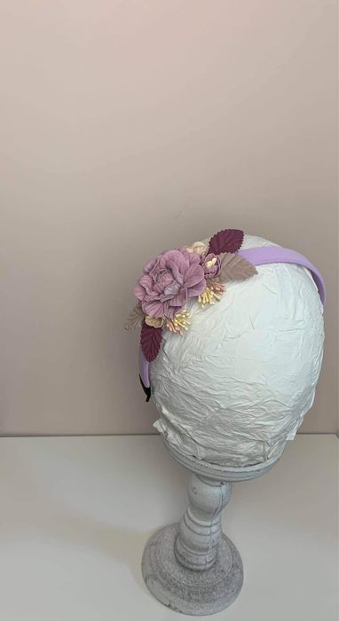 Шапки , диадеми , бебешки ленти ръчно изработени