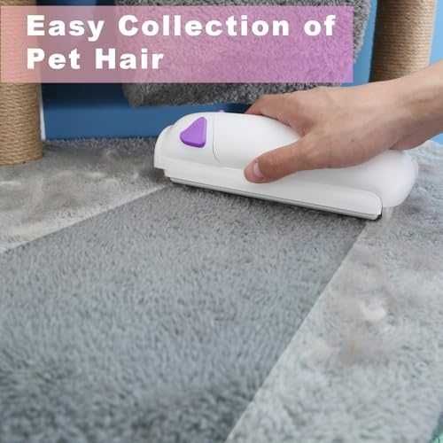 Нов Самопочистващ се Валяк за Косми Лепкава Четка за Домашни Любимци