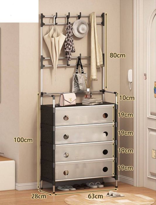 Полка для обуви для прихожей