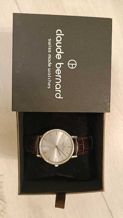 Ceas Claude Bernard Slim Line Two Hands