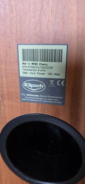 Klipsch RF-62 голями подовостоящи колони