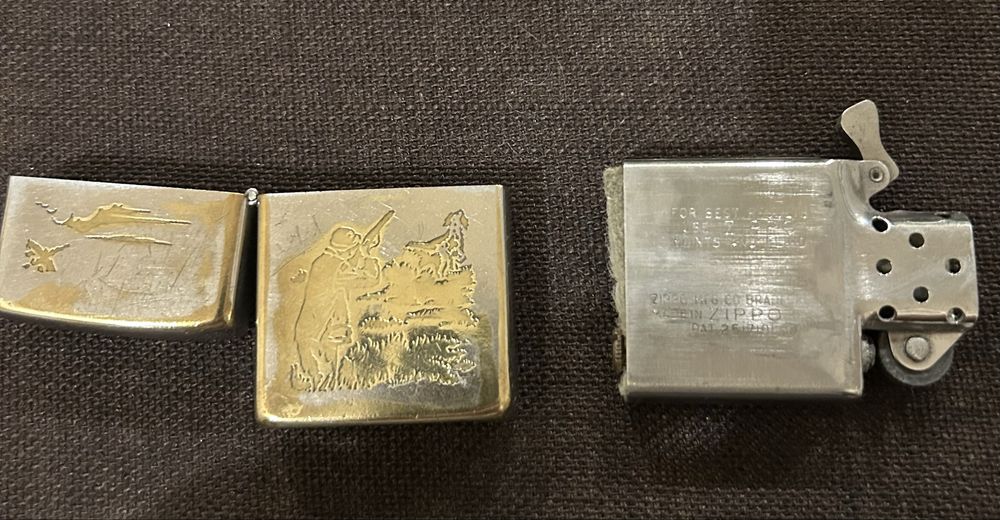 Bricheta Zippo vintage 1963 PAT. 2517191