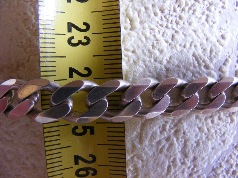 Масивен Сребърен Синджир Панцер