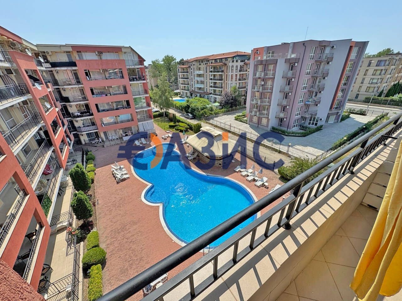 Студио в комплекс Sunset Beach 3, 42 кв.м., Слънчев бряг, България, 51