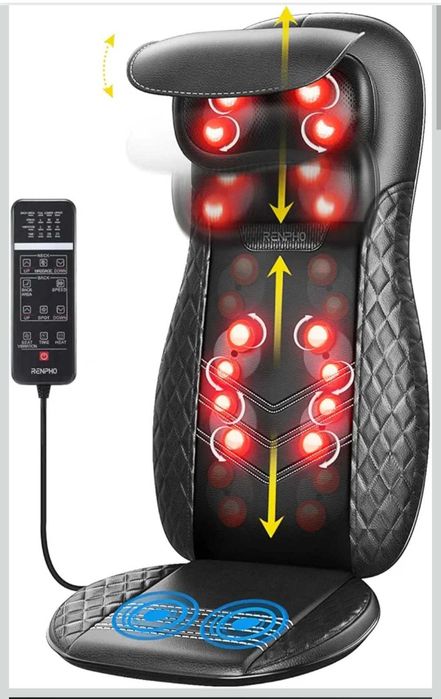 Renpho, husă scaun masaj Shiatsu. (NOUĂ)