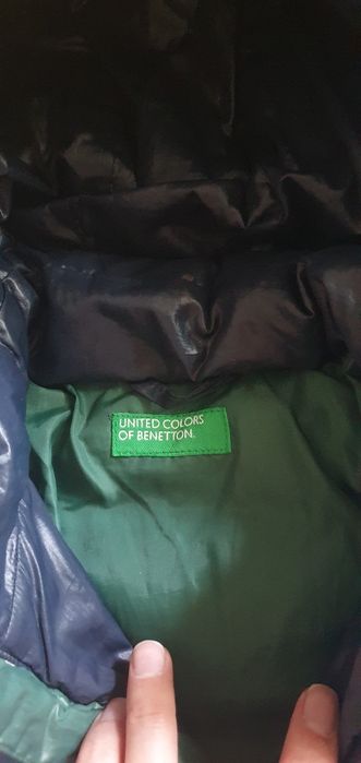 Geaca de iarna pt Bebe United Colors of Benetton, marime 74