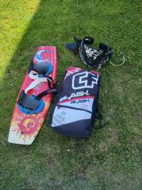 Echipament complet kite Kitesurf zmeu