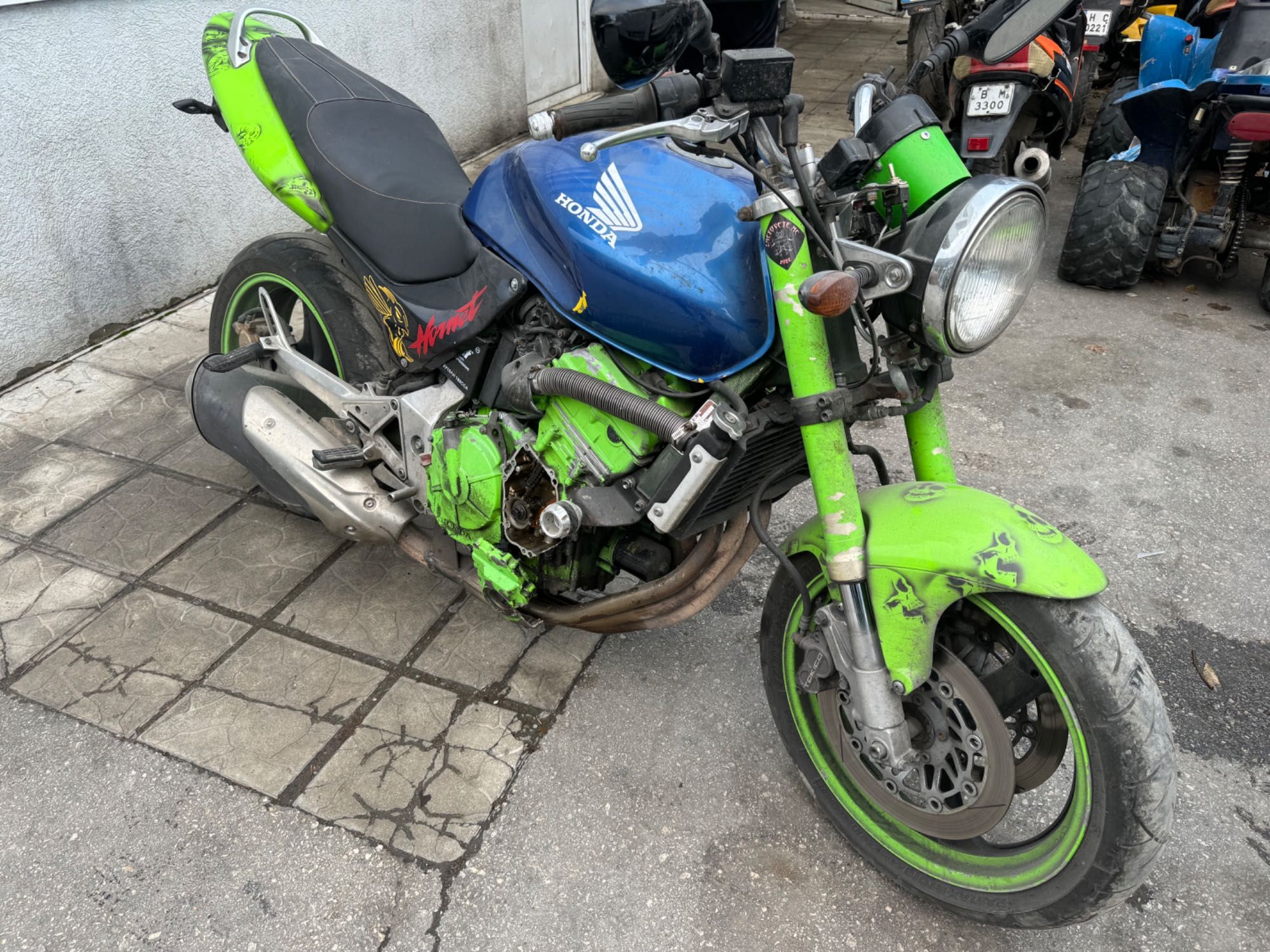 Honda Hornet 600 pc34 на ЧАСТИ