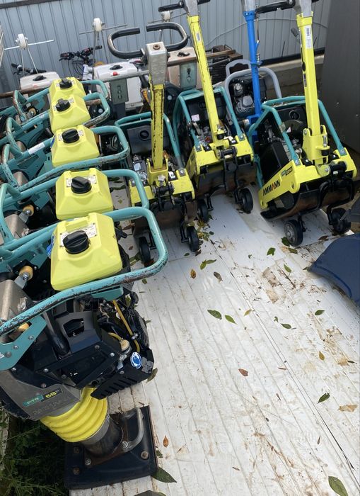 Mai compactor, placa compactoare, drujba asfalt/ ciment, de inchiriat