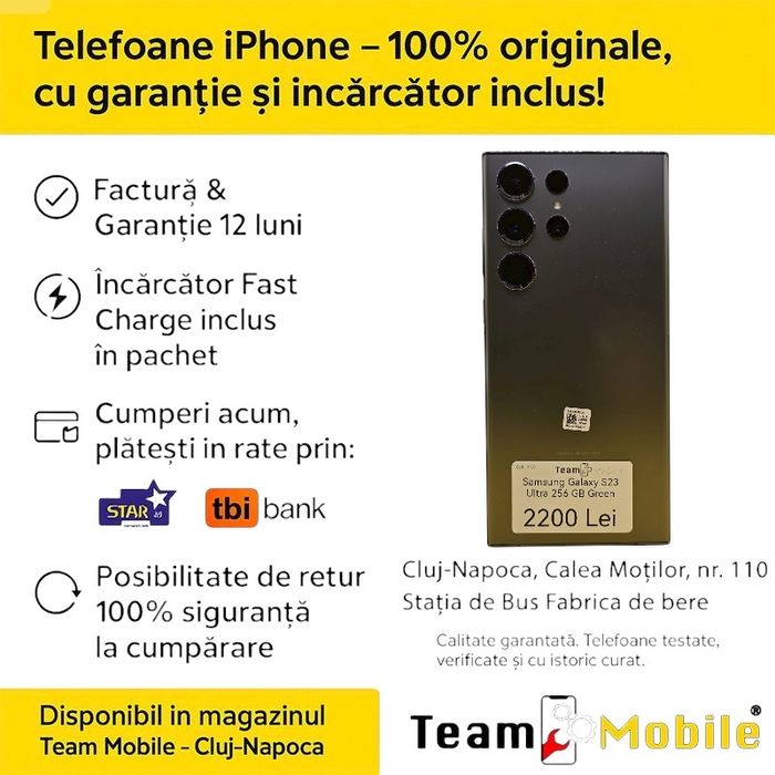 Samsung Galaxy S23 Ultra 256GB Green