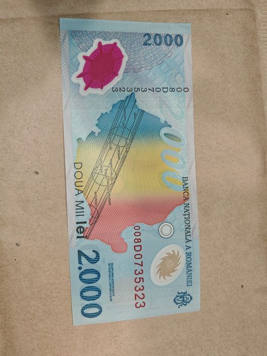 Bancnota eclipsa 2000 lei