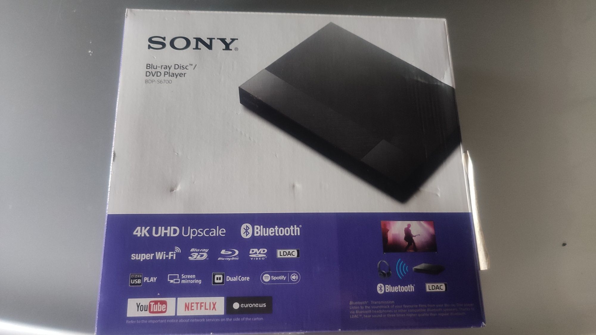 Сони двд плейър Sony DVD - BDP-S6700