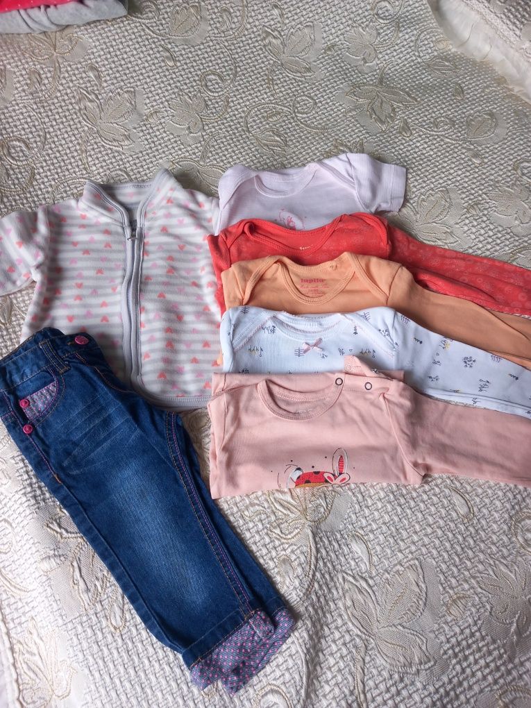 Дънки полар комплект рокля блуза  H&M, Lupilu George Waikiki Benetton