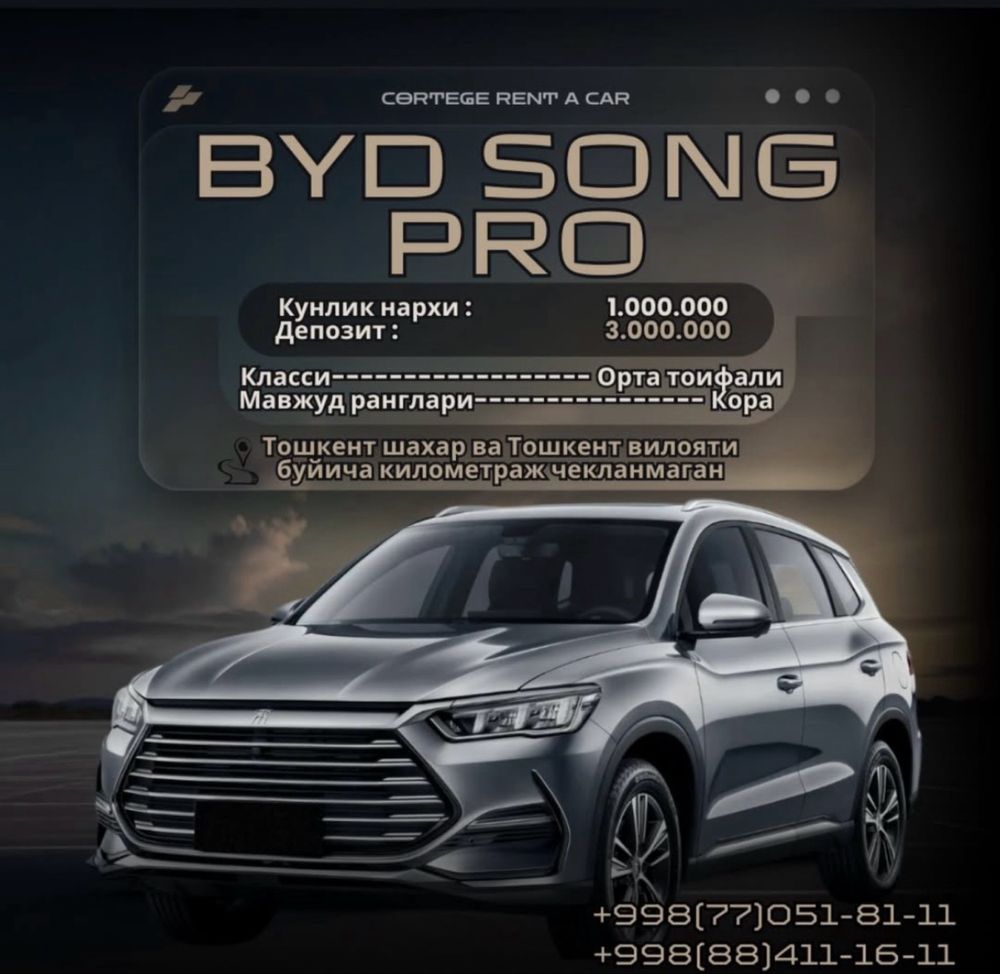 Rent a car/Прокат авто/Рент кар