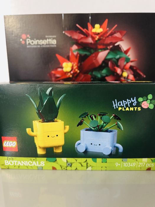 Pachet lego Craciunita + happy plants negociabil