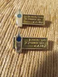 Знак союза журналистов Казахстана на лацкан