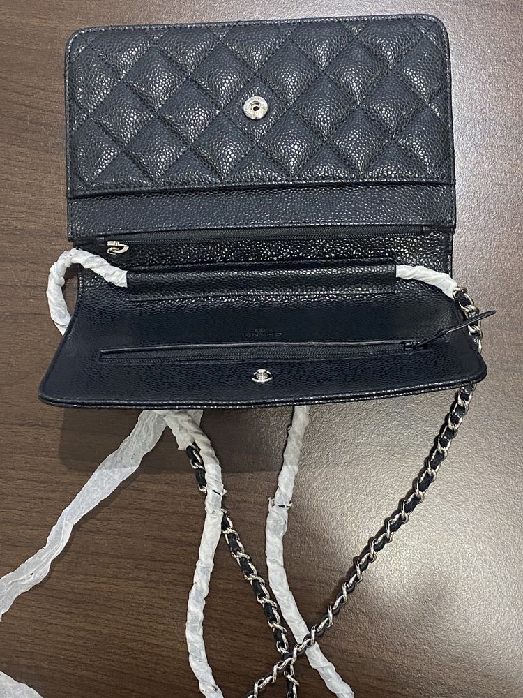 Geanta chanel wallet on chain timeless