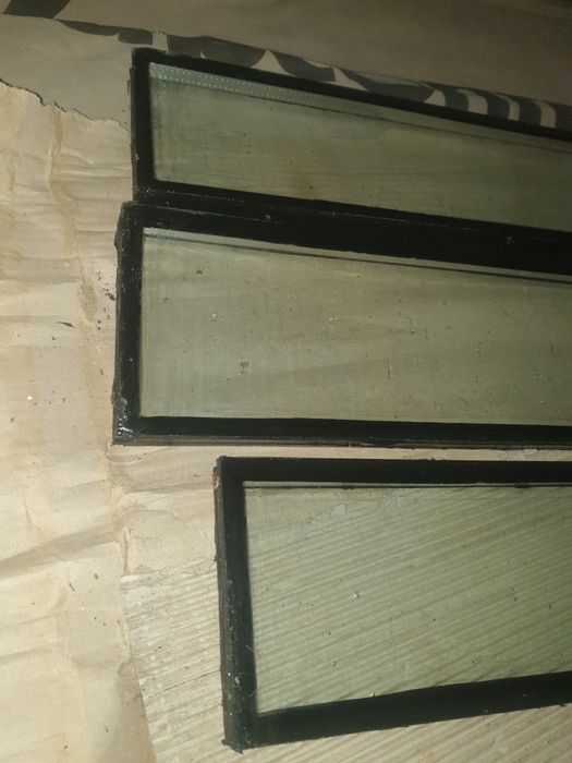 Geam termopan, 2 buc  2040mm x 13cm x 25mm, 1 buc 2040mm x 14cm x 25