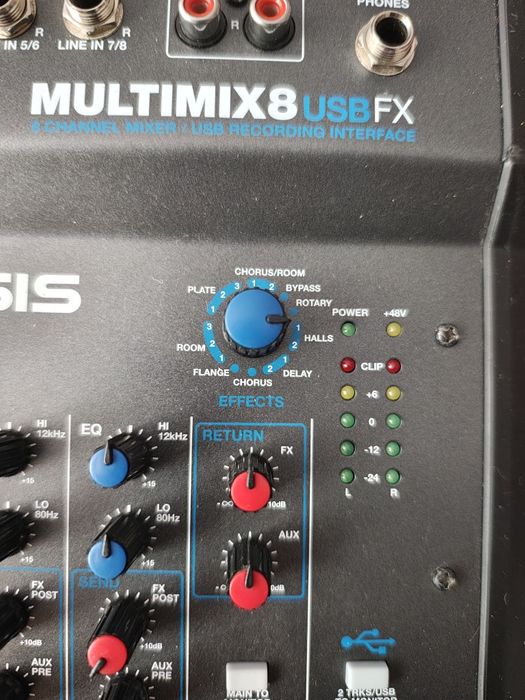 Mixer Alesis mulțime 8 usb fx