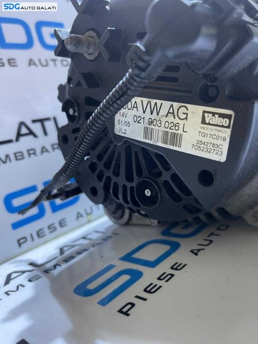 Alternator 180A VW Crafter 2.5 TDI 2006 - 2013 Cod 021903026L [B0076]