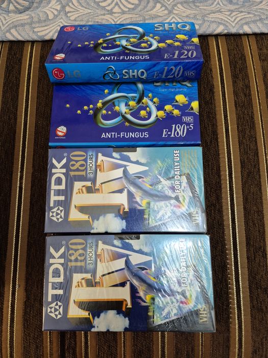 Видео кассеты новые