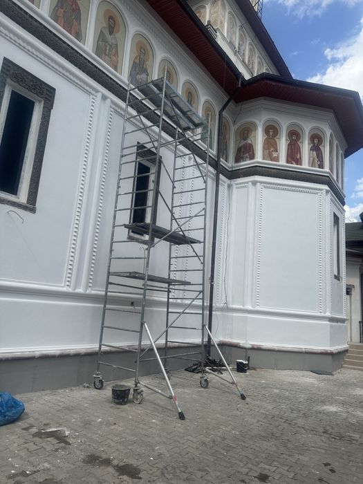 Schela fatada metalică îngusta 75 cm schela aluminiu schela mobila