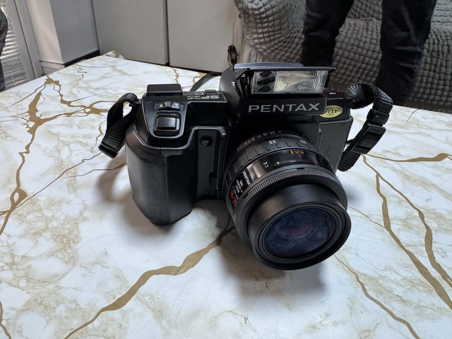 Aparat foto slr pentax sfx vintage ca nou complet