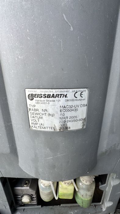 машина за автоклиматици beissbarth MAC 32