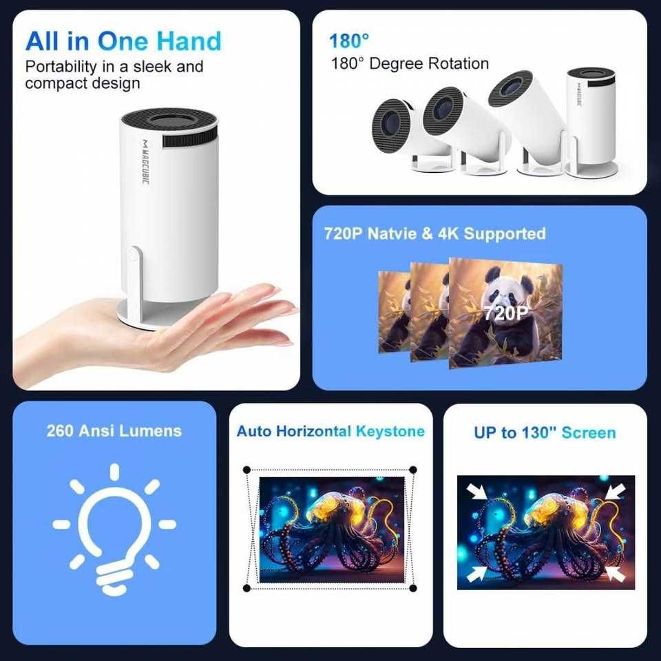 Smart 4K ULTRA HD Проектор