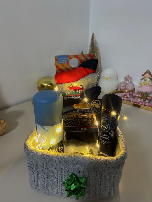 Coş cadou pentru barbați