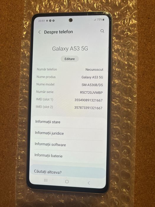 Samsung Galaxy A53 5G 128GB White ID-fko182