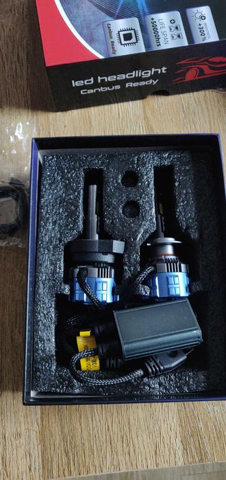 Set 2 Becuri LED H7 6000K CANBUS