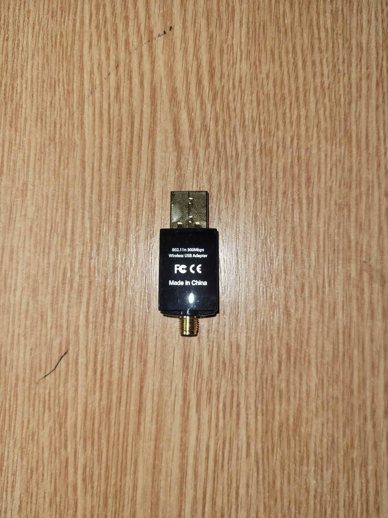 Adaptor Wireless cu antena externa EDUP EP-MS1559, 300Mbps, USB, Negru