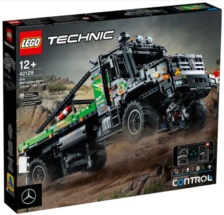 Lego Technic 42129 4x4 Mercedes-Benz Zetros Trial Truck ЧИСТО НОВ!