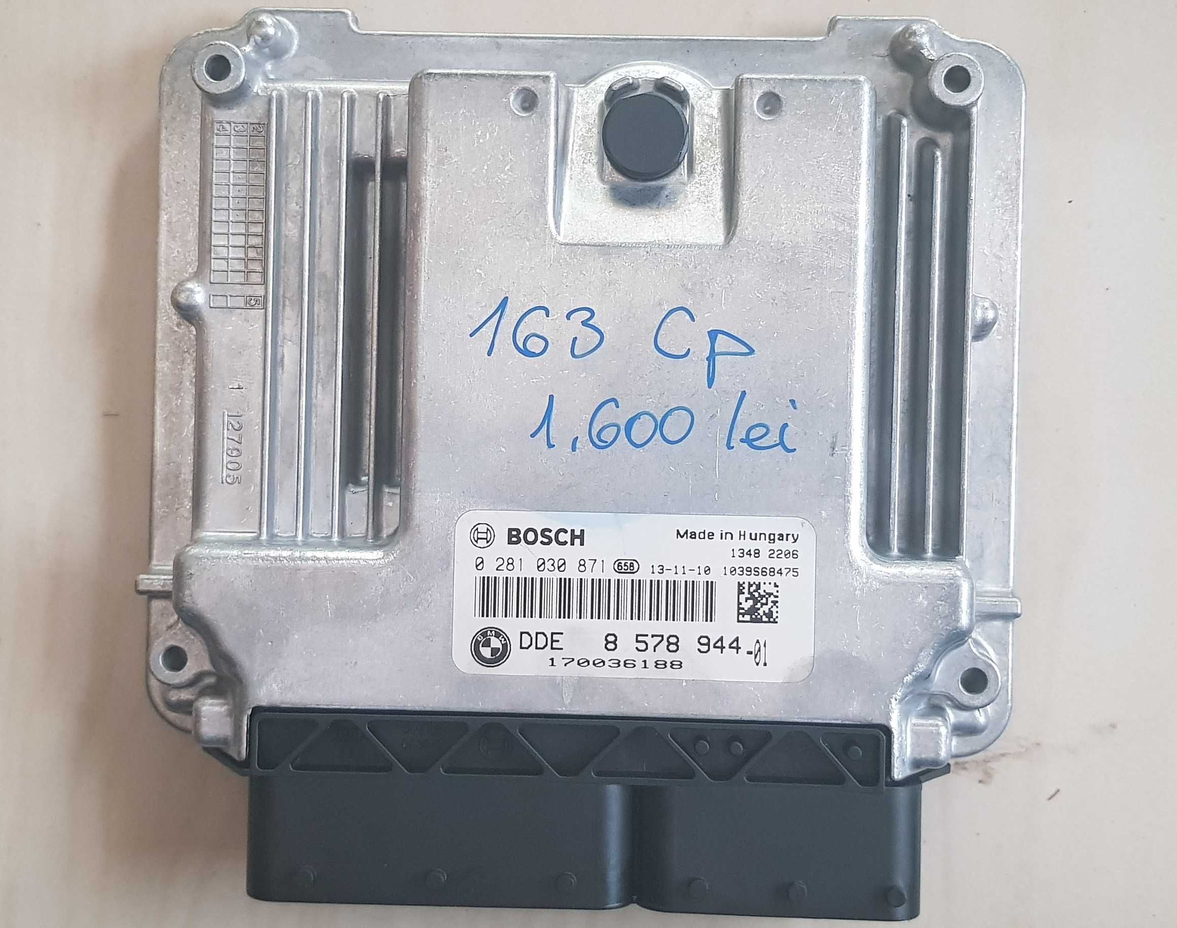 Kit pornire ECU DDE CAS BMW F10 F30 F25 F20 N47D DDE8578944 DDE8518477