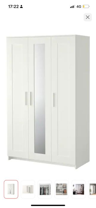 Распашной шкаф IKEA Бримнэс