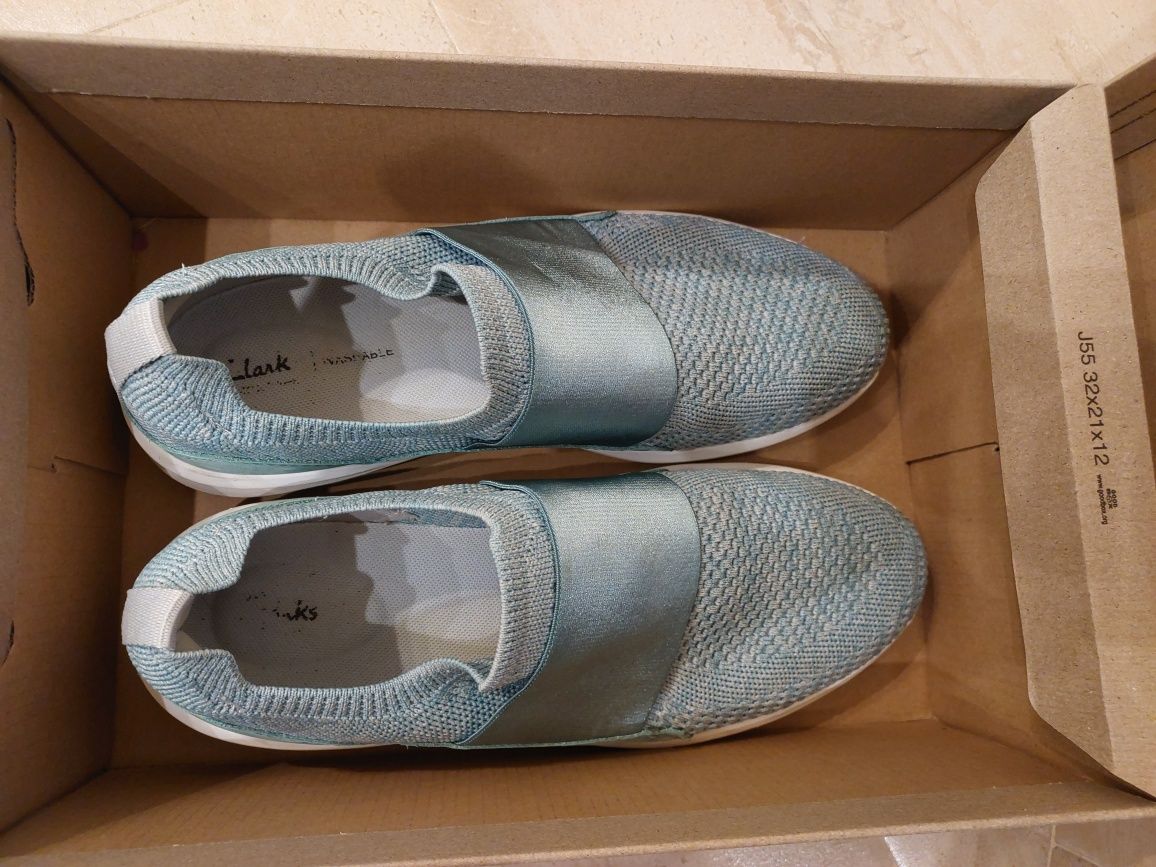 Clarks un rio knit 41, washable