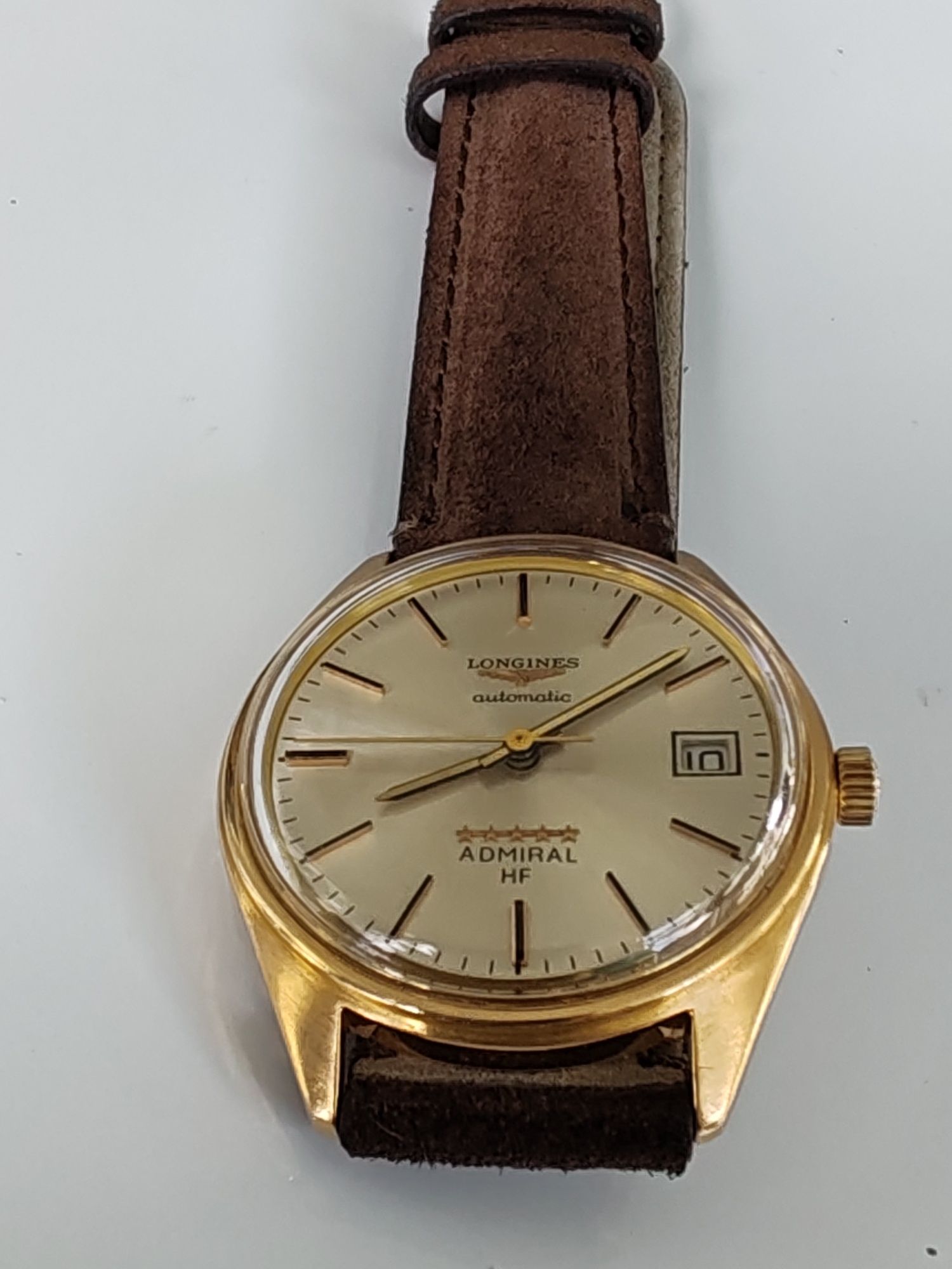 Ceas Longines Admiral 5 Stars Automatic Aur 18k