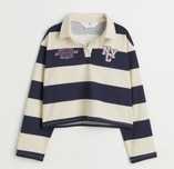 Bluza H&M Polo din bumbac, 12-14 ani