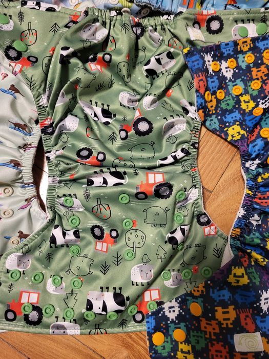 Scutece textile baba boo+charlie banana